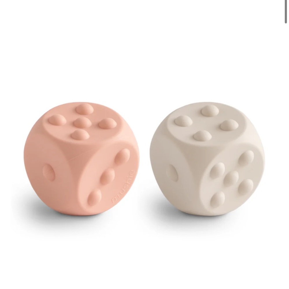Mushie Dice Press Toy 2-Pack